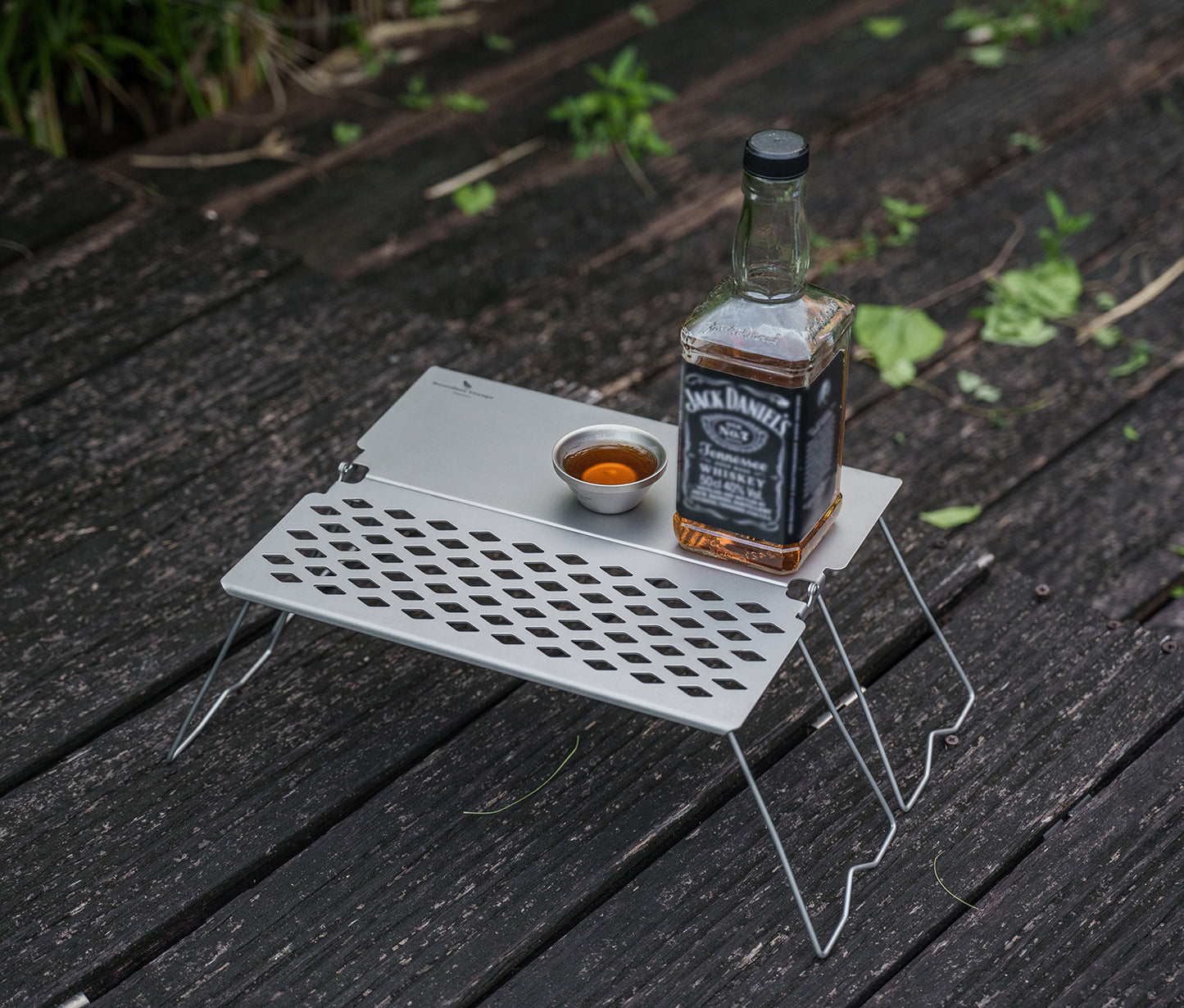 Boundless Voyage Titanium Folding Camping Table with Legs Outdoor Tableware Suitable for Picnic Camping Outdoor Hiking Ti2028C