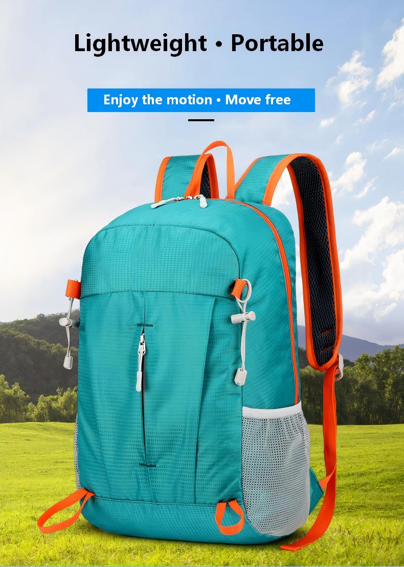 Lightweight Foldable Hiking Backpack – Waterproof Travel Daypack for Men & Women