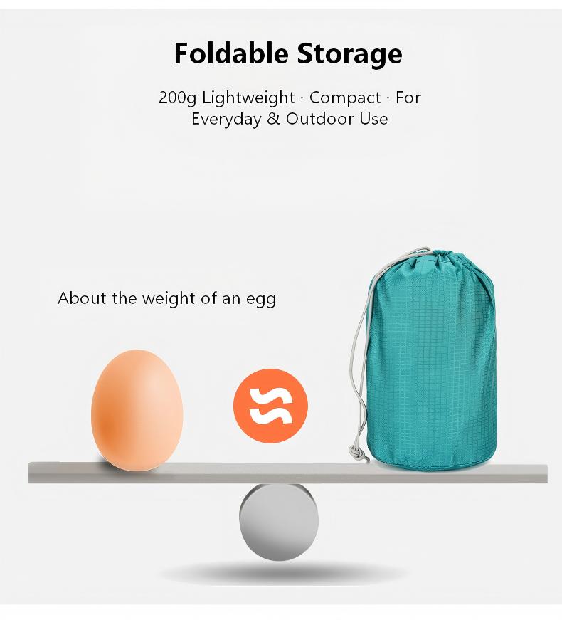 Lightweight Foldable Hiking Backpack – Waterproof Travel Daypack for Men & Women