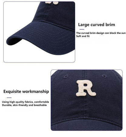 Chic Women’s Baseball Cap – Large Brim for Maximum Sun Protection, Perfect for Larger Head Sizes