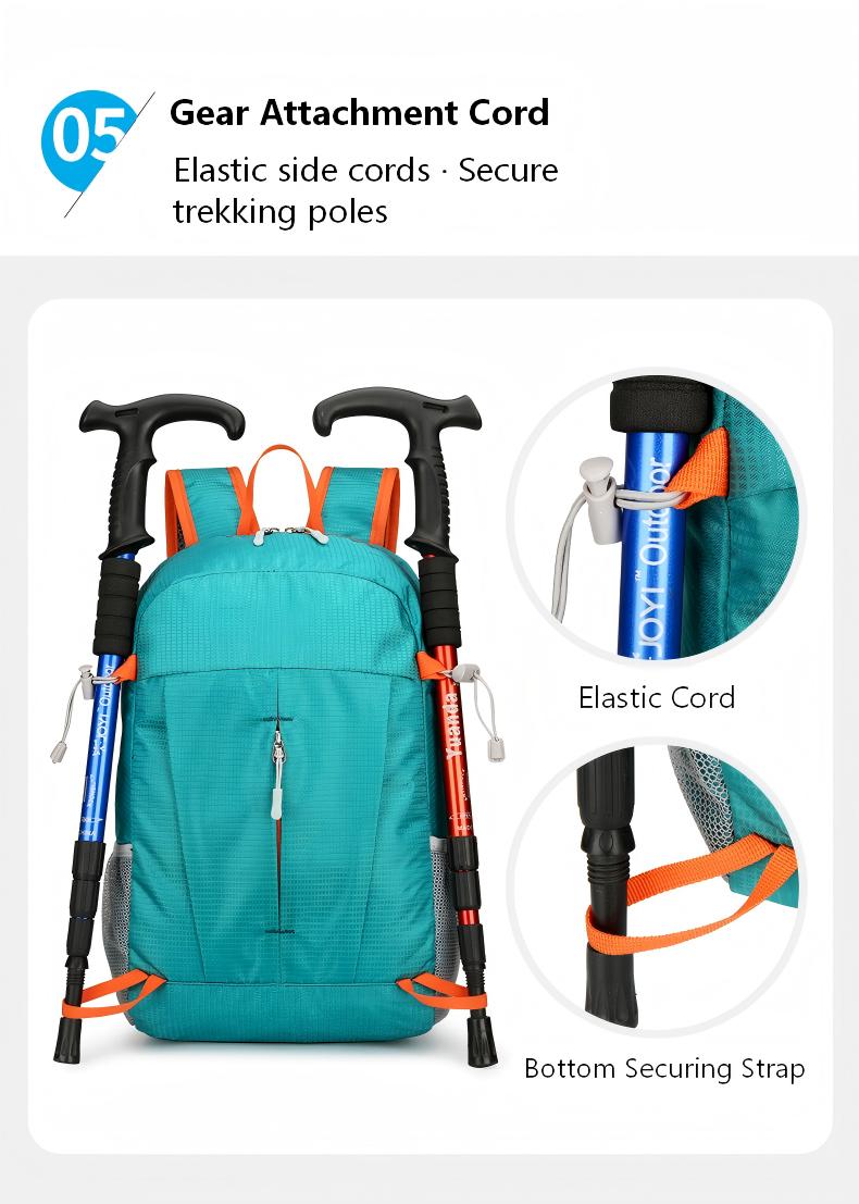 Lightweight Foldable Hiking Backpack – Waterproof Travel Daypack for Men & Women