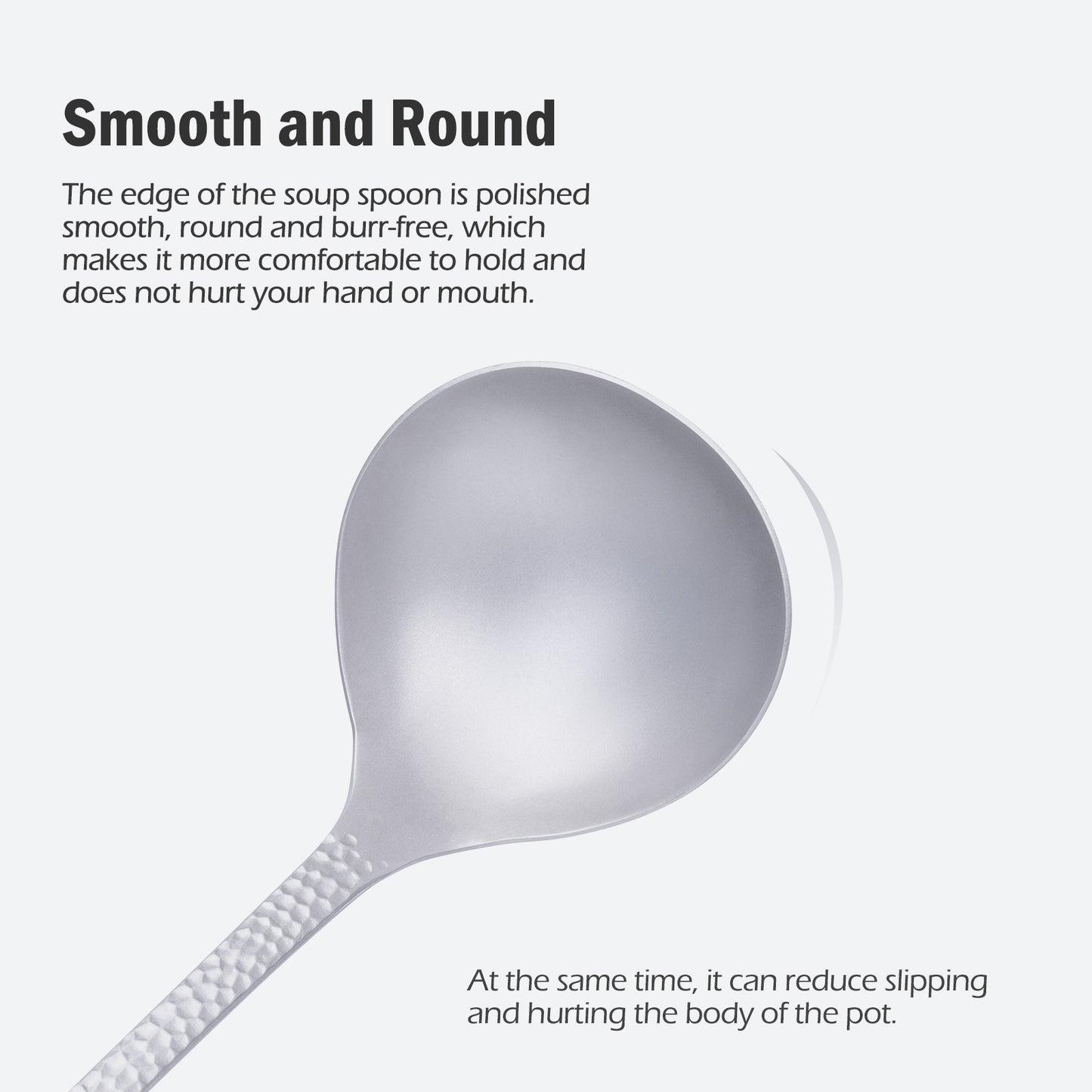 Boundless Voyage Titanium Ladle – Durable Long Handle Soup Spoon for Cooking, Gravy, Sauces & Outdoor Use