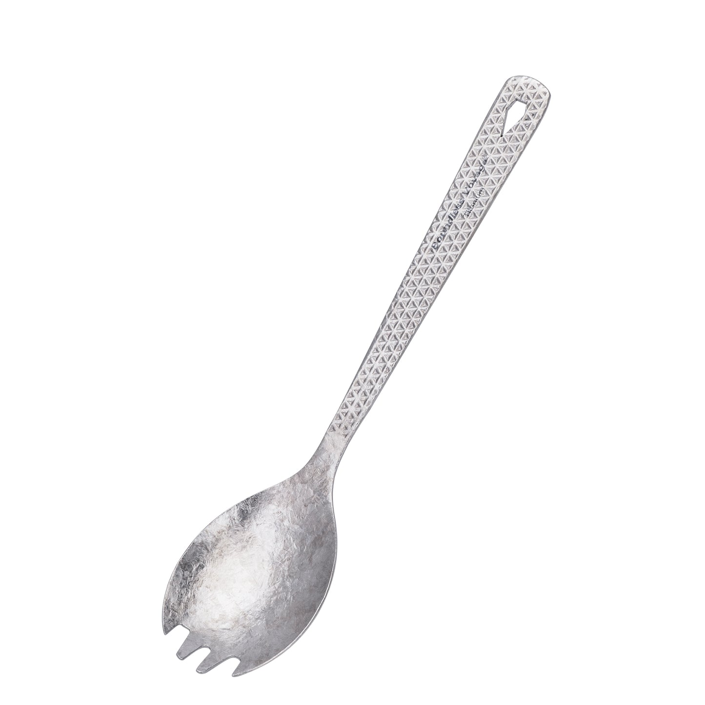 Boundless Voyage Titanium 2-in-1 Spork – Ultralight Camping & Travel Cutlery Non-Coated & Dishwasher Safe