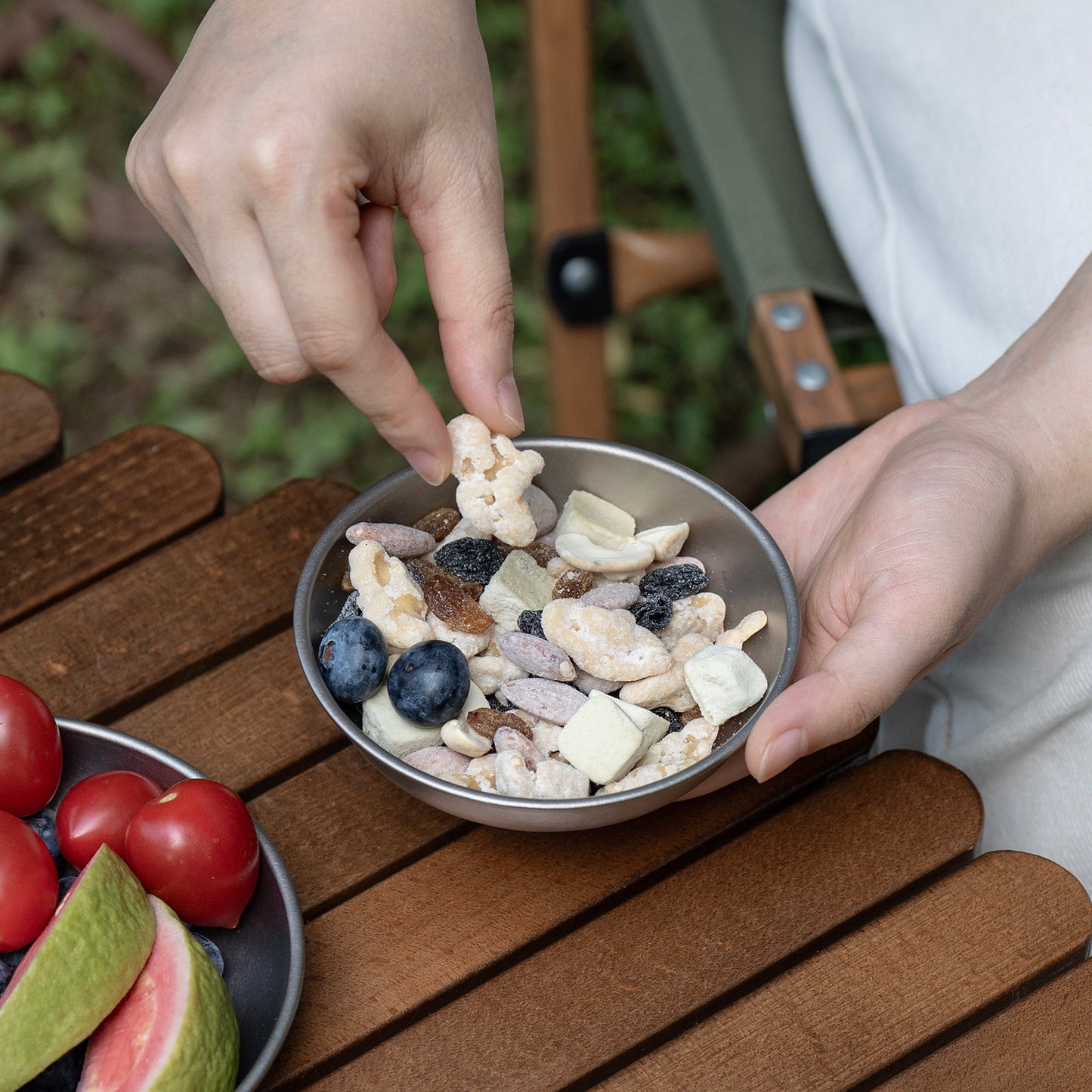 Boundless Voyage Titanium Camping Plate 150ml – Portable Ultralight Dining Bowl for Outdoor Meals & Travel