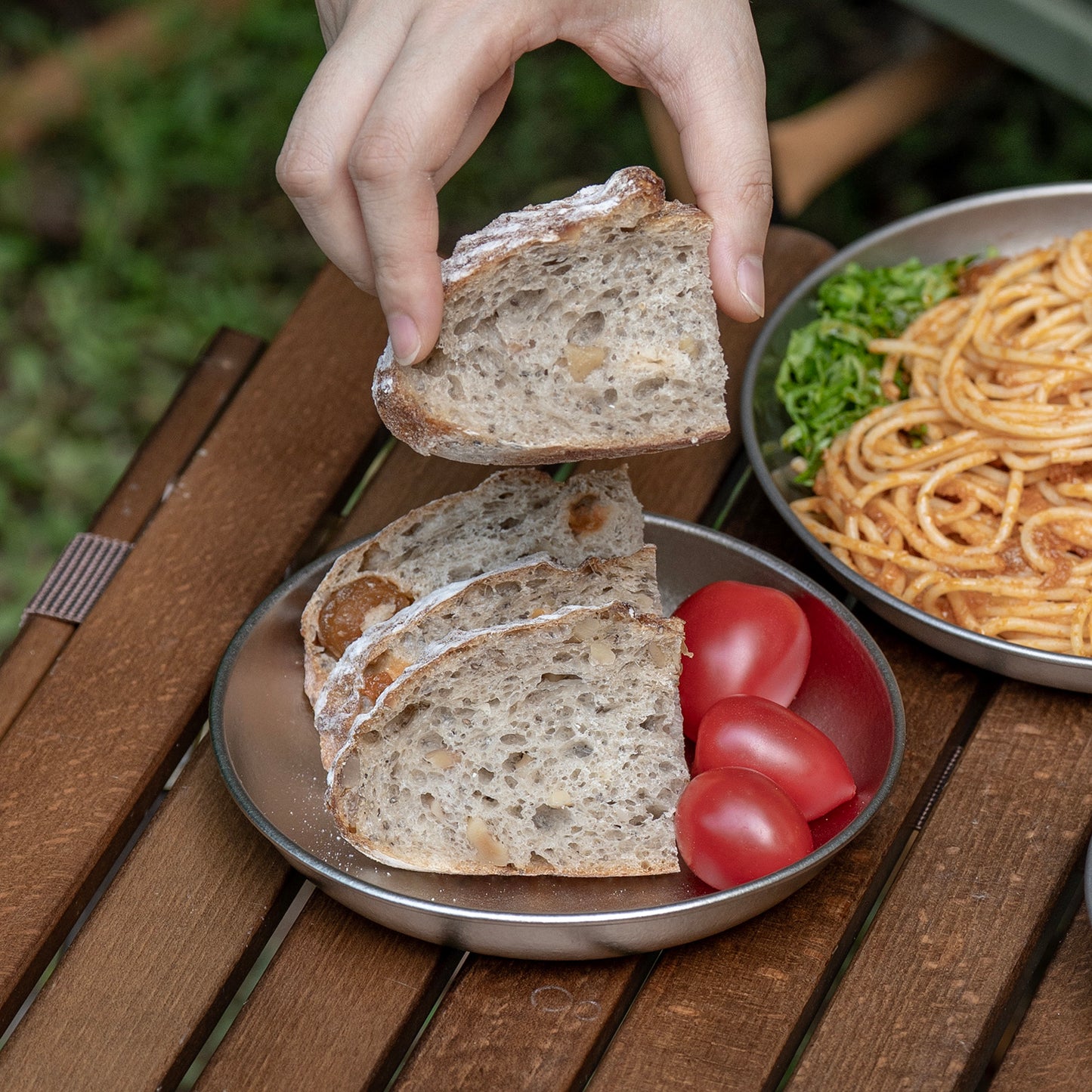 Boundless Voyage Titanium Camping Plate 250ml – Portable Ultralight Dining Bowl for Outdoor Meals & Travel