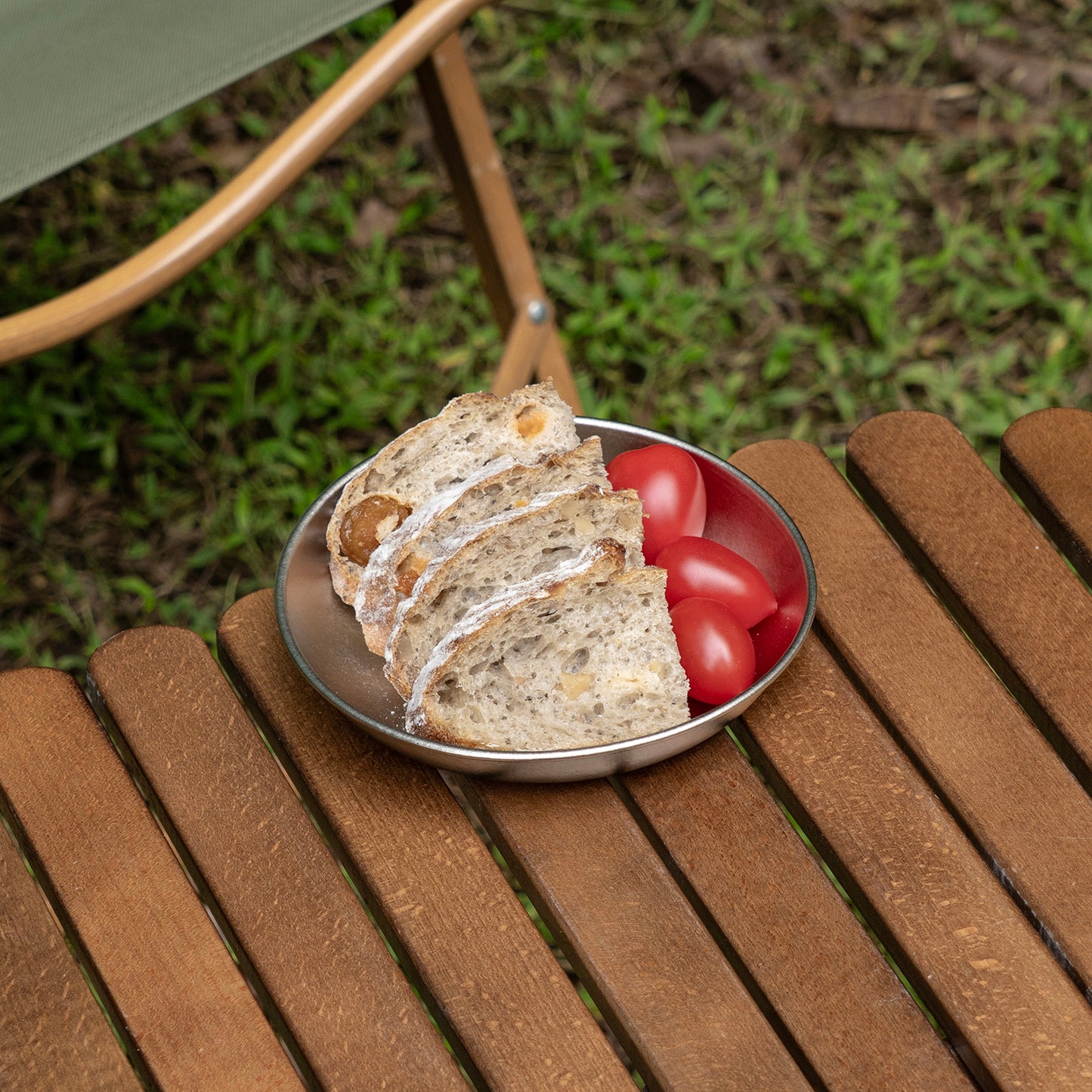 Boundless Voyage Titanium Camping Plate 250ml – Portable Ultralight Dining Bowl for Outdoor Meals & Travel