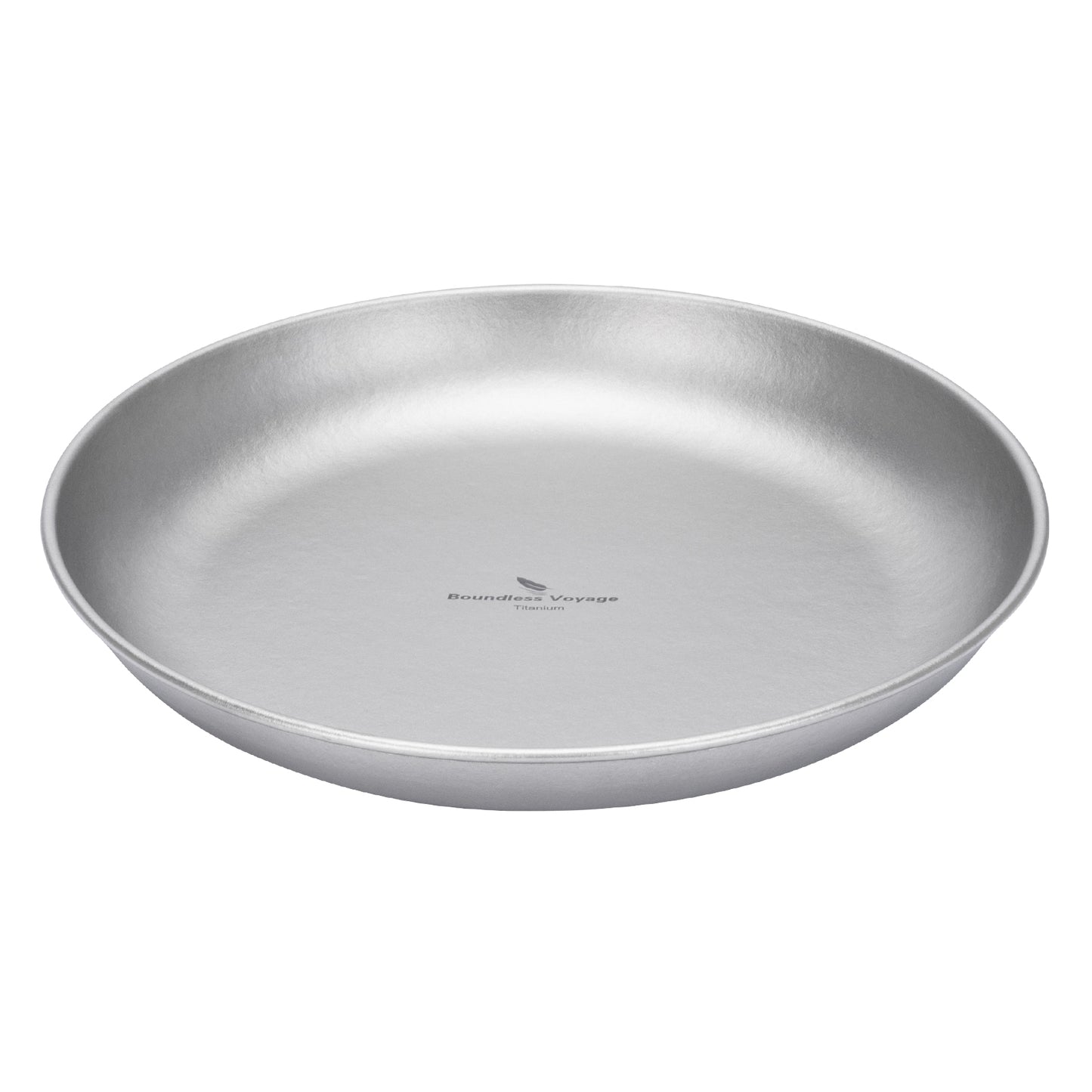 Boundless Voyage Titanium Camping Plate 350ml – Ultralight Outdoor Dining Bowl for Hiking, Backpacking & Travel