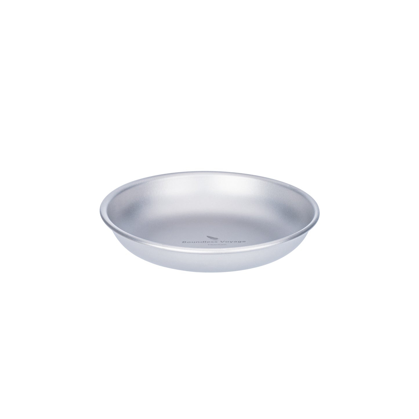 Boundless Voyage Titanium Plates Dishes Saucer Outdoor Camping Home Food Tray Round Dinnerware Hiking Backpacking Travel Portable Durable Tableware Stackable Serving Plates