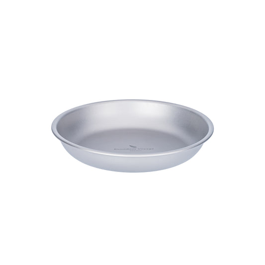 Boundless Voyage Titanium Plates Dishes Saucer Outdoor Camping Home Food Tray Round Dinnerware Hiking Backpacking Travel Portable Durable Tableware Stackable Serving Plates