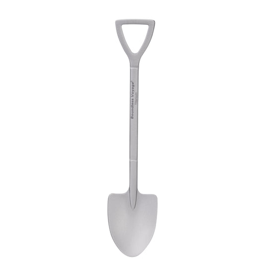 Boundless Voyage Mini Shovel-Shaped Titanium Spoon Creative Cute Dessert, Ice Cream, Fruit, Spoon Lightweight and Durable Tableware  Outdoor Camping Home Used