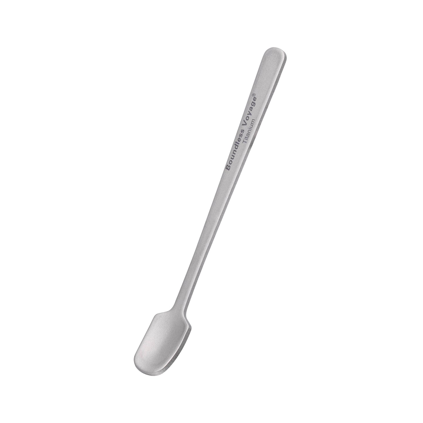 Boundless Voyage Pure Titanium Mini Coffee Spoon – Ultralight Rust-Free Espresso Spoon for Home, Travel & Camping