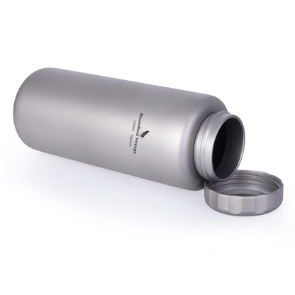 Boundless Voyage Titanium Water Bottle  1050ml For Outdoor Camping  Hiking Lightweight Sport Bottle