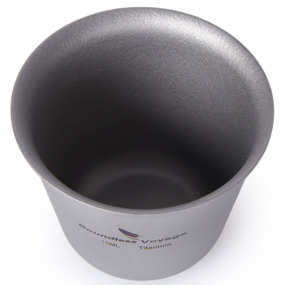 Boundless Voyage Titanium Mini Cup – Ultralight Wine / Tea / Sake Mug for Camping, Picnic, Travel & Outdoor Adventures