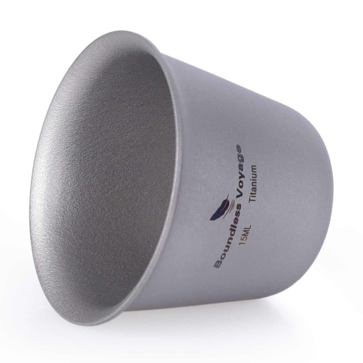 Boundless Voyage Titanium Mini Cup – Ultralight Wine / Tea / Sake Mug for Camping, Picnic, Travel & Outdoor Adventures