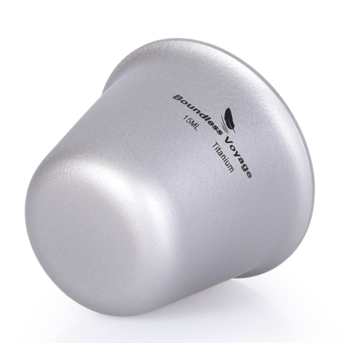 Boundless Voyage Titanium Mini Cup – Ultralight Wine / Tea / Sake Mug for Camping, Picnic, Travel & Outdoor Adventures