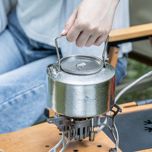 Boundless Voyage Titanium Kettle With Folding Handle 1000ml