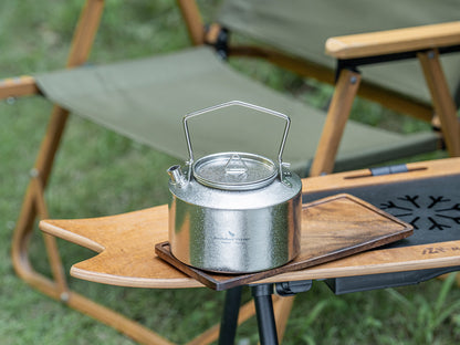 Boundless Voyage Titanium Kettle With Folding Handle 1000ml