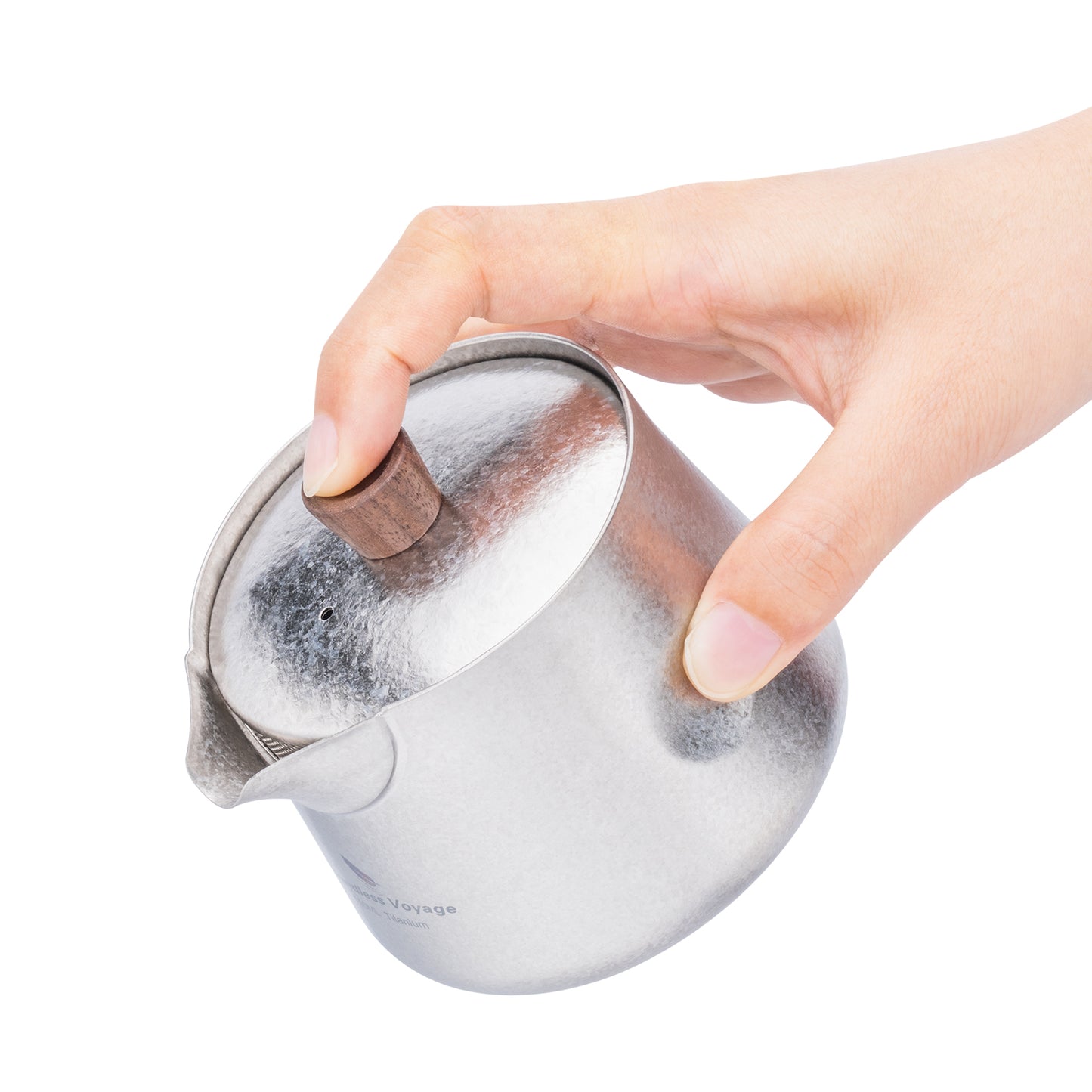 Boundless Voyage Titanium Double-Layer Tea Maker Cup Set | Portable Outdoor Tea Pot & Mug | Ultralight Camping Travel Tea Set