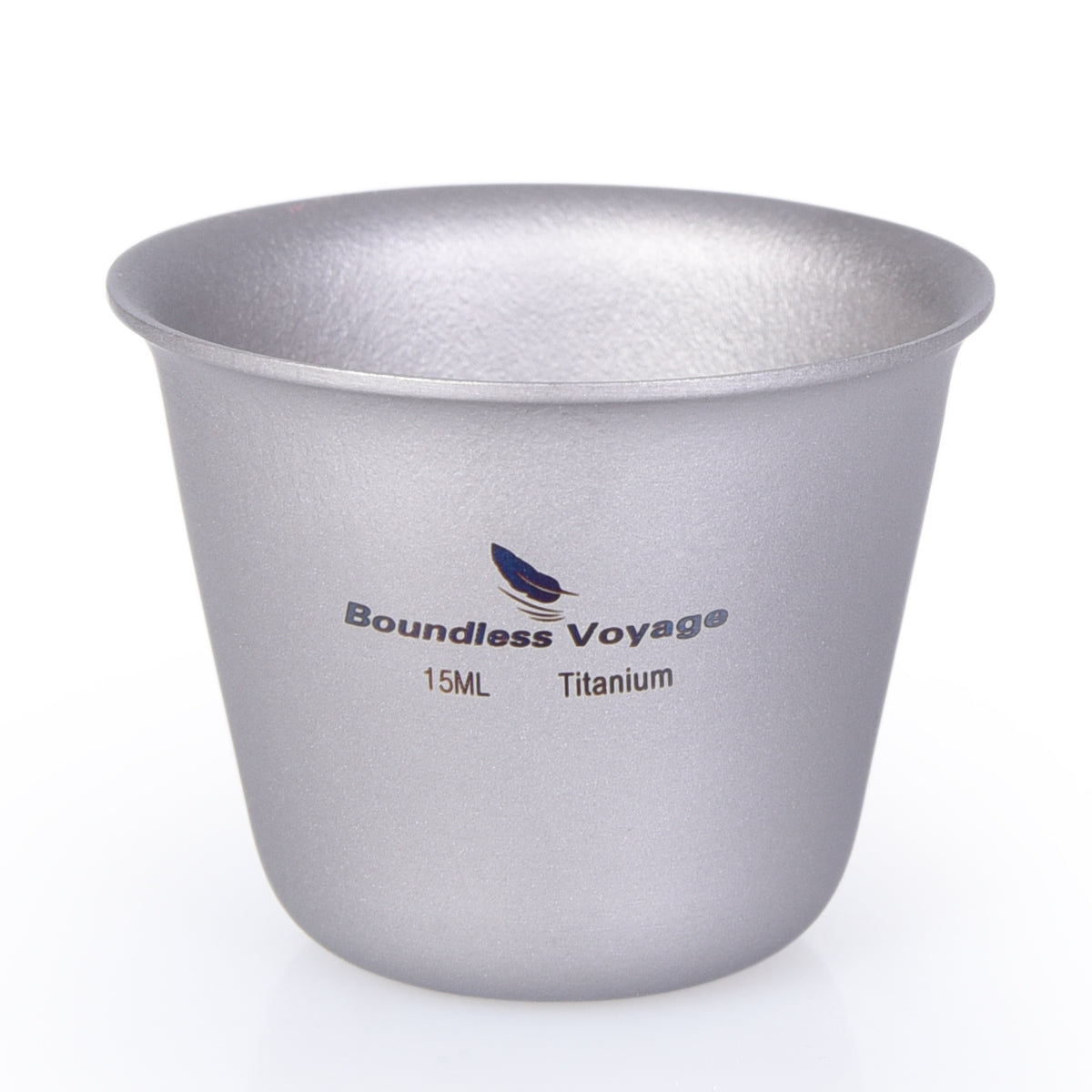 Boundless Voyage Titanium Mini Cup – Ultralight Wine / Tea / Sake Mug for Camping, Picnic, Travel & Outdoor Adventures