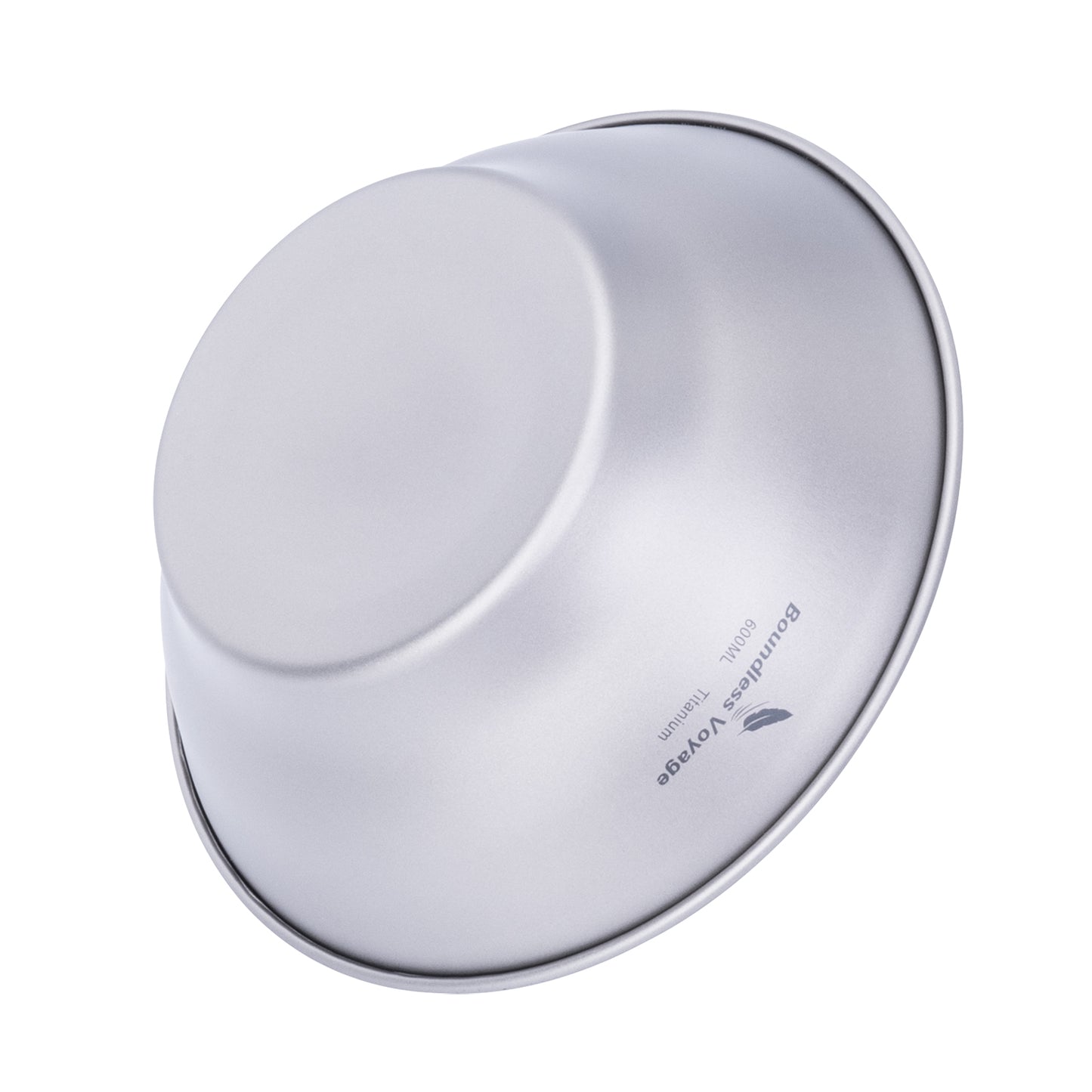 Boundless Voyage Camping Titanium Single-Walled Bowls Lightweight Dish Plate Outdoor Tableware  600ml