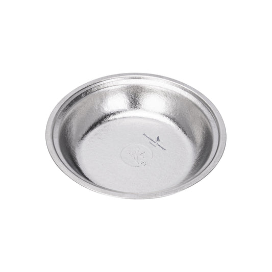 Boundless Voyage Titanium Plate – 0.5mm Ultralight Crystalline TA1 Titanium Dinner Plate for Camping, Picnic & Home