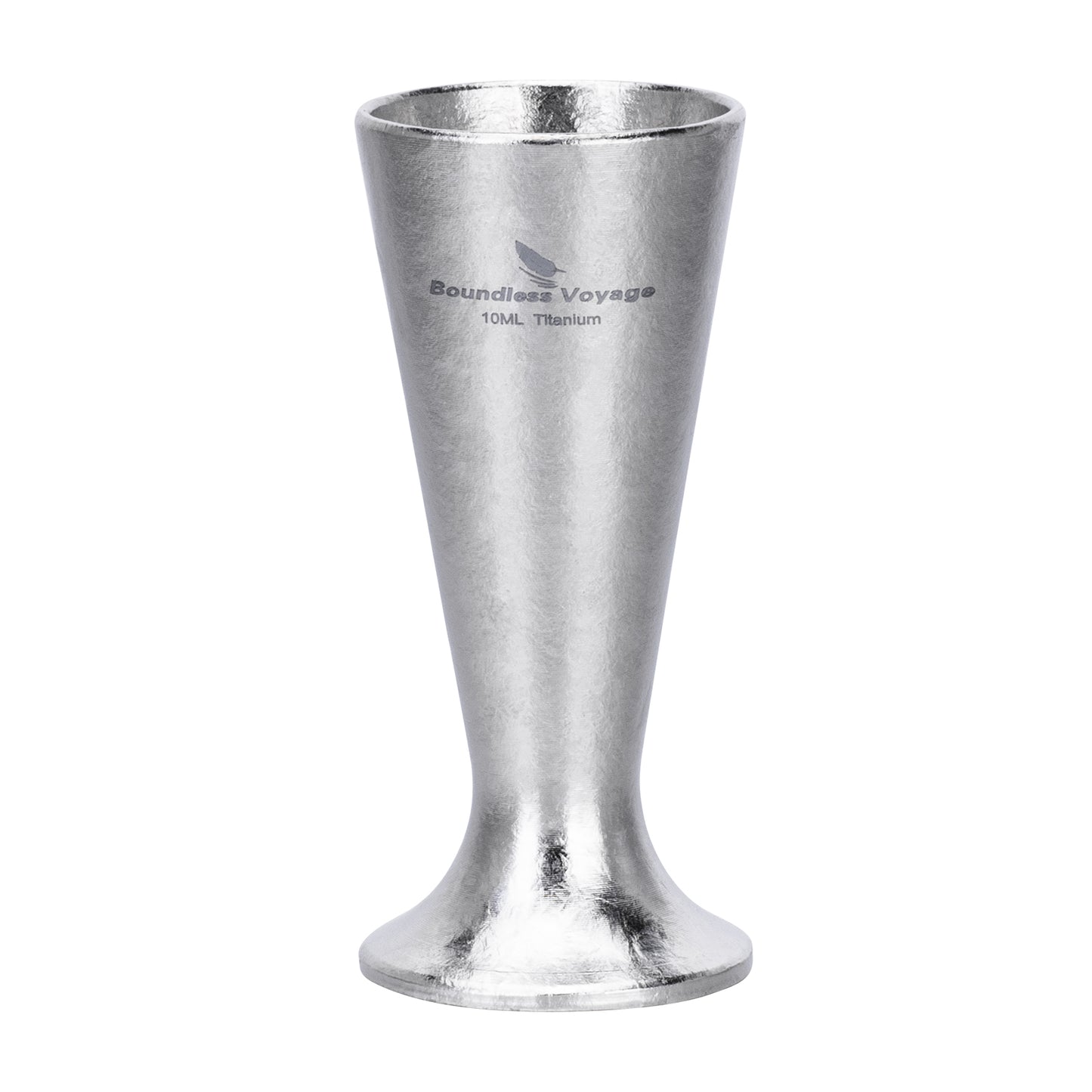 Boundless Voyage Titanium Mini Shot Glass  10ml Ultralight Whiskey  Tequila Cup for Camping Travel  Outdoor Use