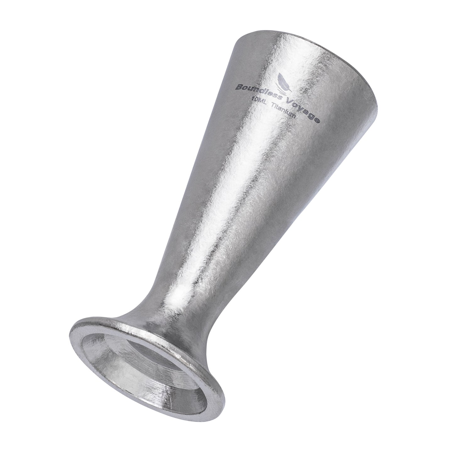 Boundless Voyage Titanium Mini Shot Glass  10ml Ultralight Whiskey  Tequila Cup for Camping Travel  Outdoor Use