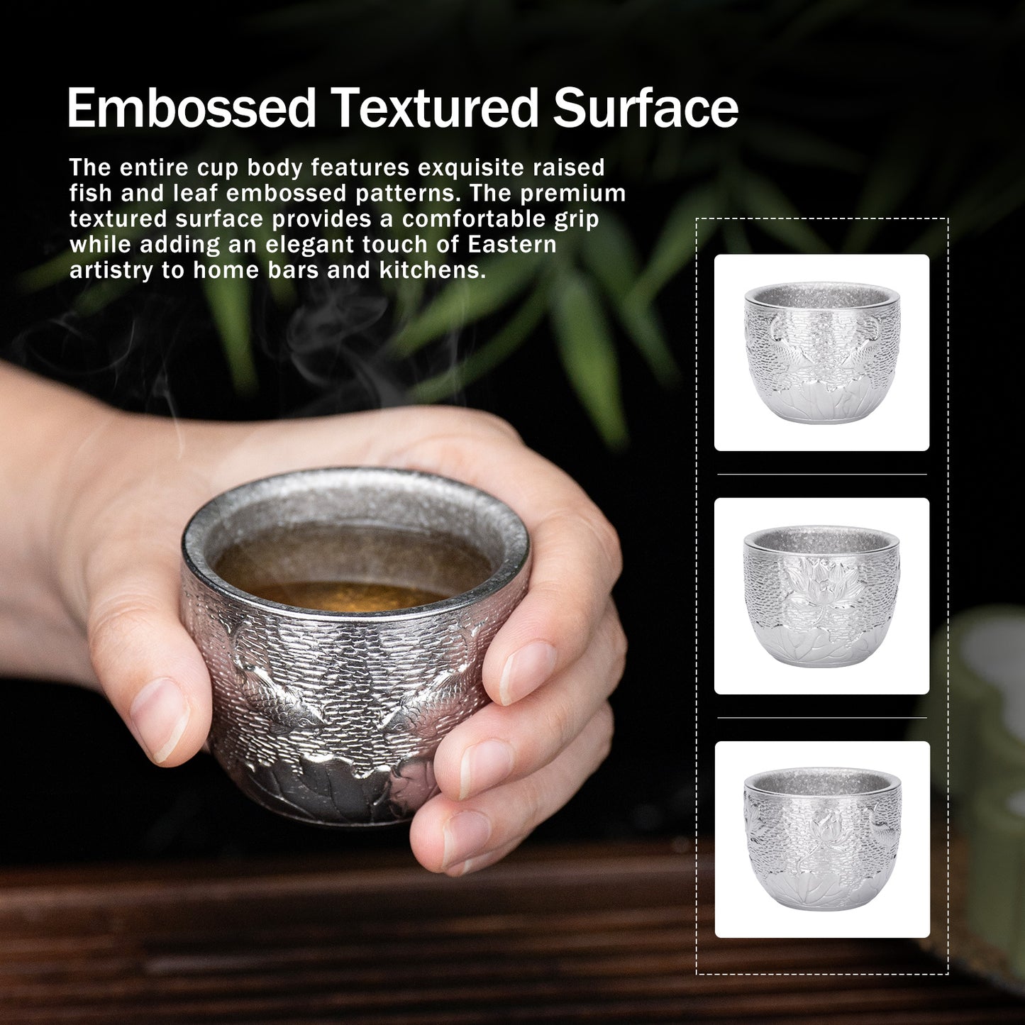 Boundless Voyage 50ml Pure Titanium Double-Wall Cup – Ultralight Mini Camping Cup for Espresso, Tea & Outdoor Travel