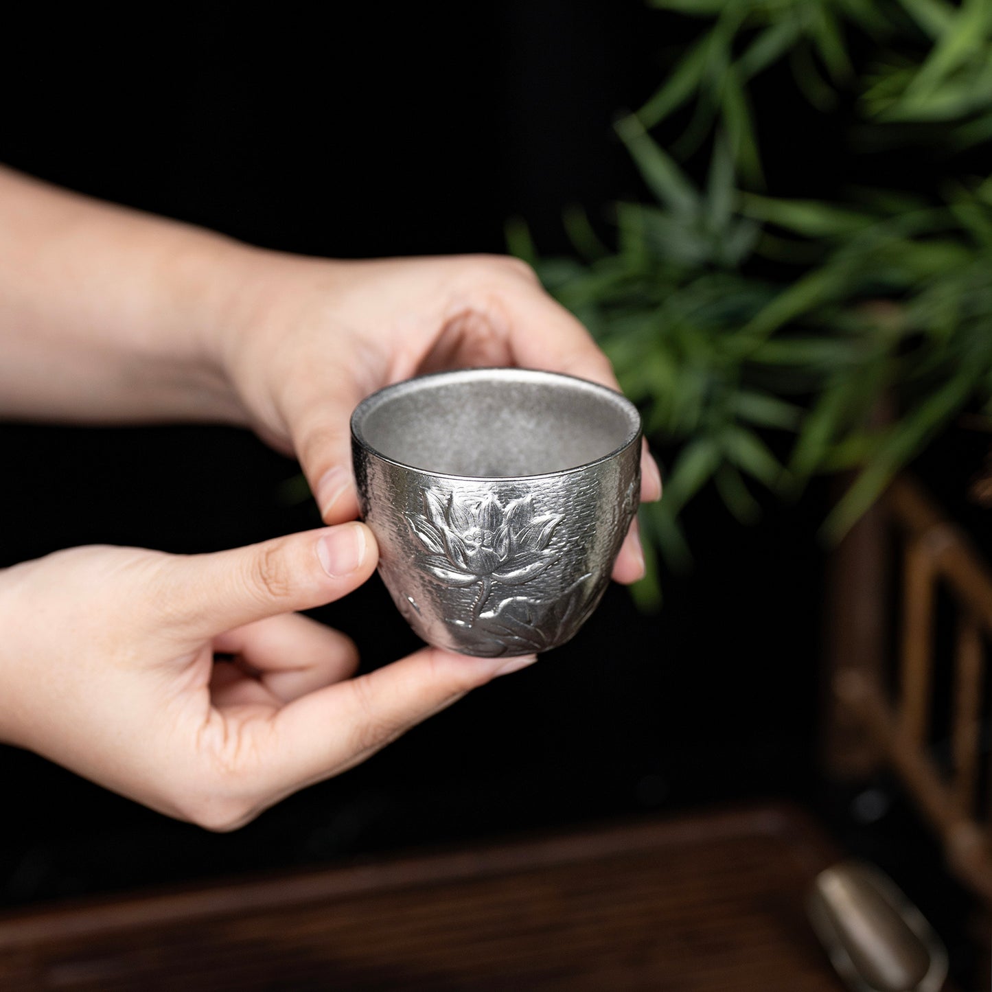Boundless Voyage 100ml Pure Titanium Double-Wall Cup – Ultralight Camping Coffee & Tea Cup for Outdoor Travel