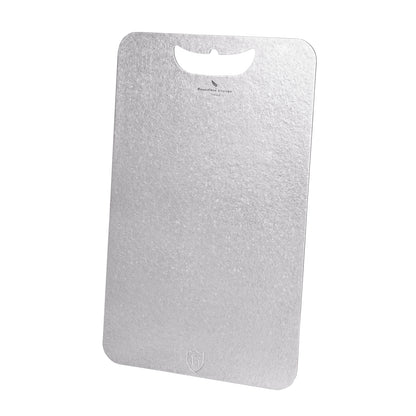 Boundless Voyage Titanium Chopping Board Lightweight Multifunctional Cutting Board with Hanging Hole Camping Fruits Vegetable Meat Metal Chopping Block Cutting Board for Kitchen Home Outdoor