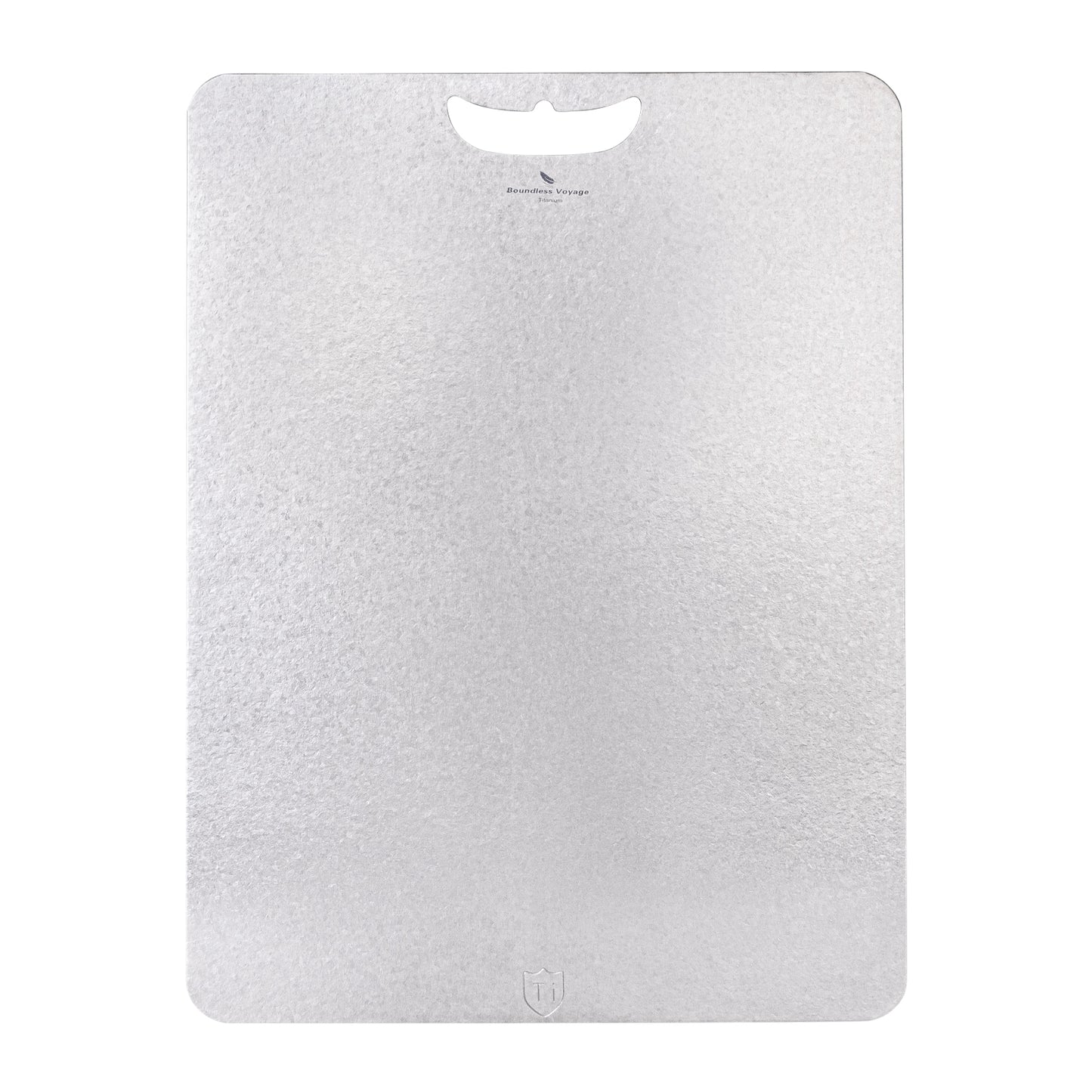 Boundless Voyage Pure Titanium Cutting Board – Ultralight, Durable & Multi-Purpose Chopping Board for Camping, Kitchen & Outdoor Use