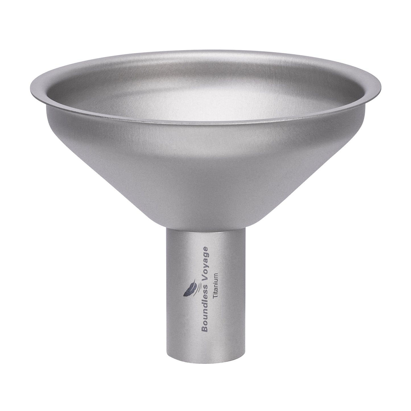 Boundless Voyage Titanium Funnel – Lightweight No-Spill Refilling Tool for Kitchen, Bar & Camping