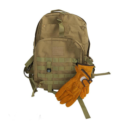 Outdoor camping anti-scald gloves BBQ barbecue tool gloves high temperature heat insulation protective gloves